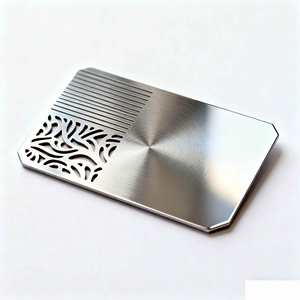 Tarjeta de Visita Metálica NFC Personalizada de Acero Inoxidable, Muestra Gratuita, Tarjetas de Visita con Chip NFC - Product Image 2