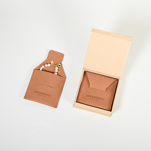 PackSecret Wholesale Custom Logo Valentine's Day New <b>Envelope</b> Jewelry Pouches and Book Christmas Magnetic <b>Gift</b> Paper Box Set - Product Image 3