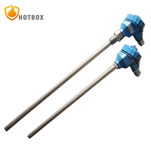 Probe Termokopel Tugas Berat yang Disesuaikan dengan Flensa/Ujung Berulir untuk Pengukuran Suhu Logam Cair di Pengecoran Aluminium Seng - Product Image 5