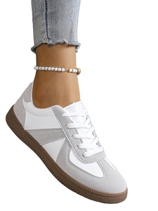 Nouvelles chaussures unisexes sportives et polyvalentes pour femmes, baskets blanches <span class=keywords><strong>de</strong></span> grande taille pour l'automne, chaussures plates décontractées et <span class=keywords><strong>tendance</strong></span> - Product Image 6