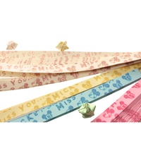 Ruban à paillettes Wish Shinny Lucky Fold Paper Strip Love-Style Origami Star Paper Crafts