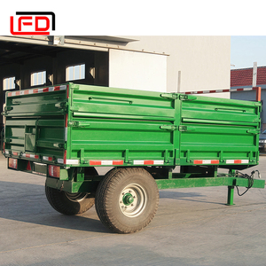 5 टन कृषि परिवहन फार्म टिपर ट्रेलर टिपर ट्रेलर ट्रैक्टर ट्रेलर ट्रेलर - Product Image 2