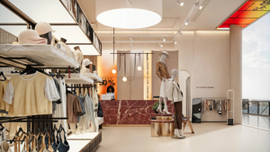 Vintage Women Apparel Store Interior Design Service Bespoke Wooden Clothing Shopfitting with Retail Display Fixture - Product Image 4