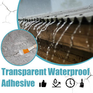 Logo personnalisé Jue-Fish Incolore Transparent Imperméable Adhésif <span class=keywords><strong>pour</strong></span> mur, sol, toit, fuite, mastic Colle Adhésive tout usage - Product Image 4