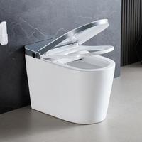 Toilette intelligente automatique MWD CE, vente en gros d'usine, avec télécommande et fonction bidet, idéale pour les projets hôteliers modernes