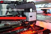 HGTECH Vente chaude Nouvelle conception Ligne de production d'assemblage de circuits imprimés SMT Machine de marquage laser CO2 pour circuits imprimés pour matériaux non métalliques