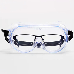 Gafas de Seguridad con Montura Completa de PVC, <span class=keywords><strong>Lentes</strong></span> de Policarbonato <span class=keywords><strong>3M</strong></span> 1621AF Antivaho, Antiarañazos y Antipolvo, con Banda para la Cabeza, Protección - Product Image 2