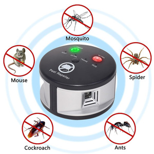 Répulsif à ultrasons pour souris, insectes et écureuils, à branchement secteur, ABS, 360 degrés, fréquence variable, dissuasion des rongeurs - Product Image 3