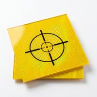 Feuille rétro-réfléchissante jaune imprimable auto-adhésive de qualité micro-prismatique pour la sécurité routière, la marquage automobile et les signalisations routières