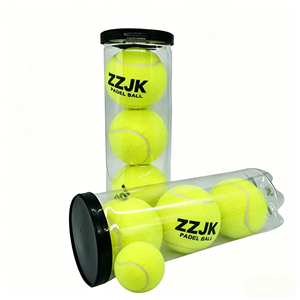 <span class=keywords><strong>Pelota</strong></span> de Pádel de Lana de Alta Calidad JK con Logotipo Personalizado, Duradera, Ecológica, Alto Rebote, 63 mm de Diámetro, 60 g de Peso, Deportiva - Product Image 1