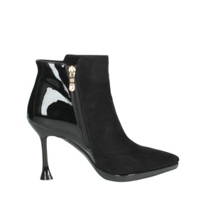 Tronchetti con tacco alto per ragazze stivaletti 8315 da neve marrone con chiusura Slip soletta a punta/punta quadrata per l'autunno inverno estate - Product Image 4