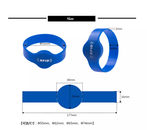 Pulsera de silicona RFID NFC personalizada para <span class=keywords><strong>entrada</strong></span> y control de acceso de eventos de La Copa <span class=keywords><strong>Mundial</strong></span> - Product Image 4
