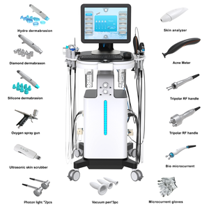 เครื่องนวดหน้า NEWLIFE SPA15 12-in-1 ระบบออกซิเจนเจ็ทและไฮดราเดอร์มาเบรชั่น พร้อมไมโครเดอร์มาเบรชั่น อควาพีล ช่วยกระชับผิวและปรับผิวขาว - Product Image 2