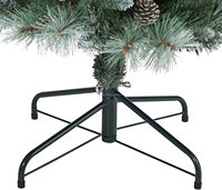 6 FT 180 CM Haute Qualité Premium PVC Pin Aiguille Mixte Prelit Arbre De Noël Artificiel