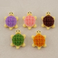 Promotion Spéciale : Accessoires en Résine Animaux, Ornements en Résine Coquille d'Ananas et Tortue, Artisanat en Résine Tortue à Dos Plat pour la Décoration
