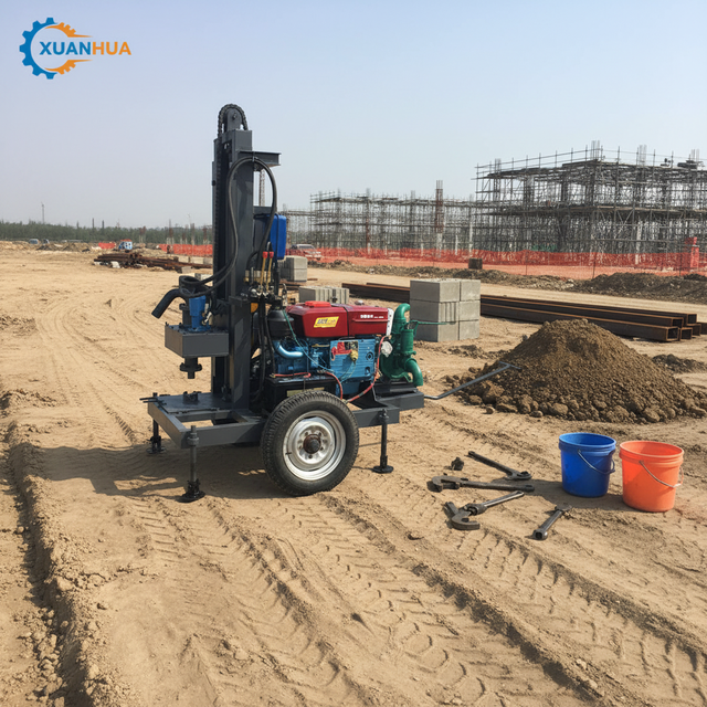 High-Torque Rotary Drilling Rig DR-204