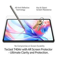 Protecteur d'écran à haute transparence en film AR pour tablette Teclast T40Air, tablette de 10.4 pouces