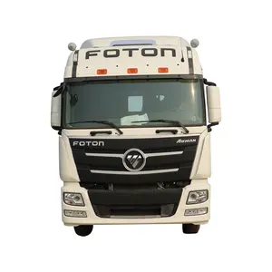 Foton Quasi-new 10 Wheels 400hp 6*4 Heavy Duty Diesel Prime Mover Vehicle Trailer Head 40ton 6x4 Towing Used Tractor Truck Sale