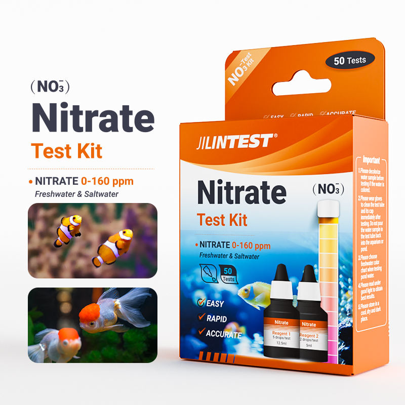 NO3 Nitrate Water Test Kit for Freshwater Aquariums Reef Fish Tank ...