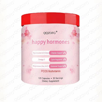 LDJ OEM Capsules d'hormones heureuses Offre Spéciale soutient la santé hormonale Myo-lnositol D-Chiro Inositol 120 Capsules pour femmes
