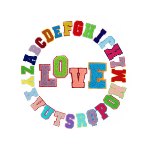 Tùy Chỉnh Chất Lượng Cao Bán Buôn Sắt-On Hoặc Sew-On Kích Thước Lớn Chữ Khăn Các Bản Vá Lỗi Thêu Chenille Các Bản Vá Lỗi - Product Image 5