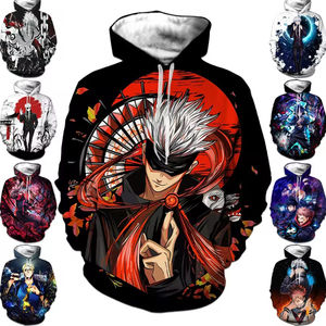 Nuova felpa con cappuccio stampata 3D per uomo di moda Unisex Harajuku Streetwear <span class=keywords><strong>Anime</strong></span> <span class=keywords><strong>felpe</strong></span> con cappuccio Casual Hip Hop Streetwear Pullover - Product Image 1