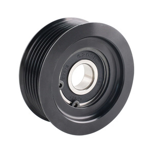 LSビレットアルミニウム溝付きテンショナープーリーLS1 LS2 LS3 LS6 5.3L 6.0L 6.2L用 - Product Image 1