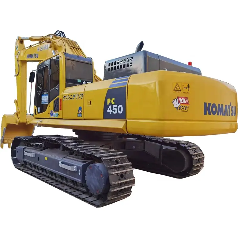 รถขุดดิน Komatsu รถขุดขนาดใหญ่45ตันรถขุดตีนตะขาบ PC450-7 PC450ญี่ปุ่น