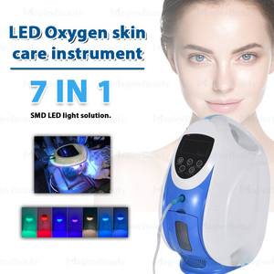 Xách tay o2toderm oxy Máy phát điện thiết bị trị liệu mặt nạ Dome chống lão hóa Oxy phun mặt thiết bị Oxy máy bay phản lực DERMA - Product Image 6