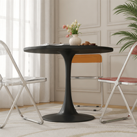 Table basse moderne en bois massif nordique durable pour le salon