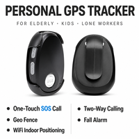 Petit traceur GPS personnel Q3 pour personnes âgées, enfants, travailleurs isolés, appel SOS, communication bidirectionnelle, géolocalisation, alarme de chute, positionnement Wi-Fi
