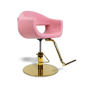 Giá rẻ màu hồng trang điểm ghế Beauty Salon Styling ghế tóc Salon ghế cho gương trạm làm tóc