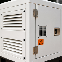 Groupe électrogène diesel super silencieux 200 kVA, alimentation de secours pour hôpital, triphasé 400 V, insonorisé, ATS, commande automatique
