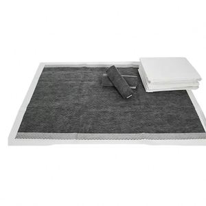 Eco-Friendly Charcoal Odor Control Non-woven Super Absorbent Leak-proof Puppy Pee Pads for Dog <b>Potty</b> <b>Training</b> 100 Pack Bulk - Product Image 1