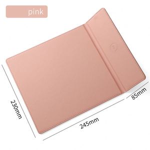 Alfombrillas de ratón plegables de cuero PU ecológico con carga inalámbrica, diseño de moda, 15W, tacto superior, al por mayor, personalizadas, de IStapromo Gifts - Product Image 2
