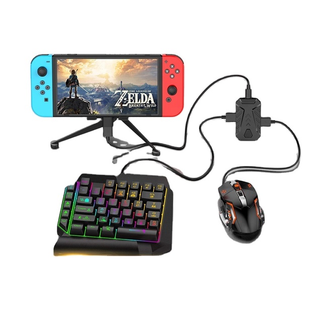 Gamepad Controller Gaming Master PC Converter for PS4 Keyboard Mouse Adapter for XBOXes Game Console for Switches PS5 Game
