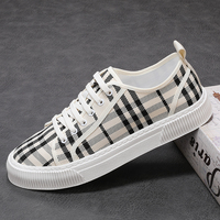 Chaussures de marche en toile vulcanisée imprimées personnalisées, tendance mode, antidérapantes et respirantes, pour l'été, le printemps et l'automne – Vente chaude