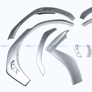 Para Subaru WRX VBH 2022-2026, Guardabarros, Cubiertas de Pasos de Rueda, Molduras, Plástico con Imprimación Negra Mate, Accesorios para Carrocería de Coche, G1U, 10 Piezas - Product Image 5
