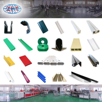 Profils de portes en PVC UPVC OEM, écologiques, durables, personnalisables, extrusion plastique