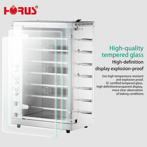 Horus Rotación automática Uso comercial Gas Máquina de <span class=keywords><strong>asador</strong></span> de pollo <span class=keywords><strong>Asador</strong></span> Parrilla Horno Rollo de cerdo Lista de papas - Product Image 6