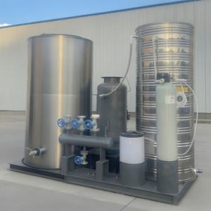 Chaudière à vapeur verticale au <span class=keywords><strong>gaz</strong></span> naturel ou au mazout <span class=keywords><strong>de</strong></span> 900 kg (1,5 tonne) pour l'<span class=keywords><strong>entretien</strong></span> des produits en ciment - Product Image 3