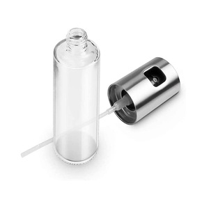 Bottiglia Spray in Vetro per Olio 100ml con Testa in Acciaio, Dispenser per Olio e Aceto, Utensile da Cucina - Product Image 3