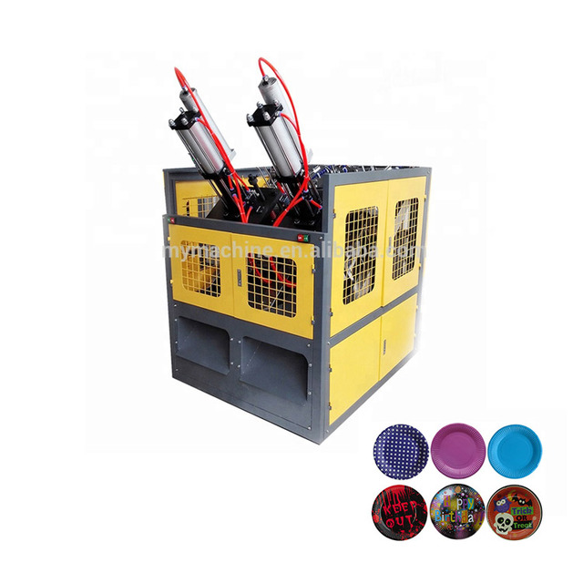 Hot Selling Cheap Custom Fully Automatic Fast Speed Biodegradable Paper Plate Making Machine From India