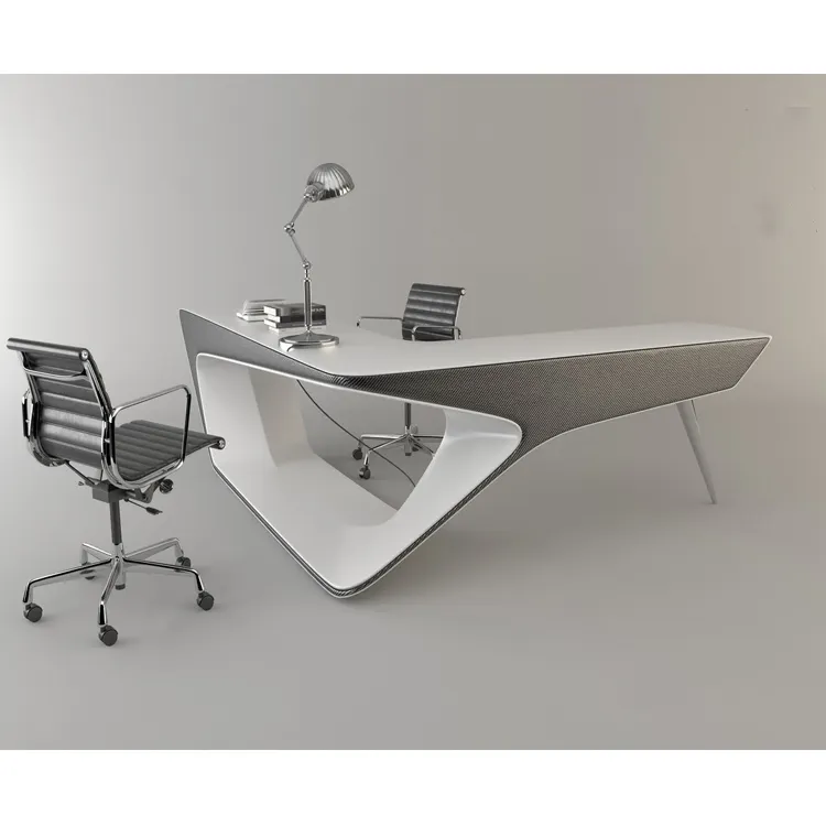 פנסי אבן מלאכותית בוס משרד הנהלת חדר עבודה שולחן כתיבה שולחן סט