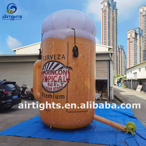 ビールカップバルーンフリー印刷屋外プロモーション巨大マグカップインフレータブル - Product Image 4