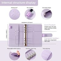 Vente en gros A5 A6 A7 Mini enveloppes de remplissage d'argent planificateur de Budget d'argent portefeuille porte-monnaie organisateur enveloppes