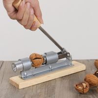 Mechanische Sheller Walnoot Notenkraker Snelle Opener Keuken Gereedschap Handleiding Rvs Moer Cracker Fruit En Groenten