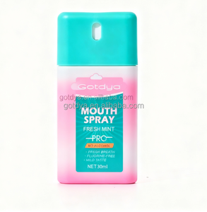 GAOTDYA OEM Spray <span class=keywords><strong>Oral</strong></span> Personalizado Portátil com Sabor Frutado e <span class=keywords><strong>Aloe</strong></span> <span class=keywords><strong>Vera</strong></span>, Certificado CE, Embalagem a Granel Azul Unissex - Product Image 6