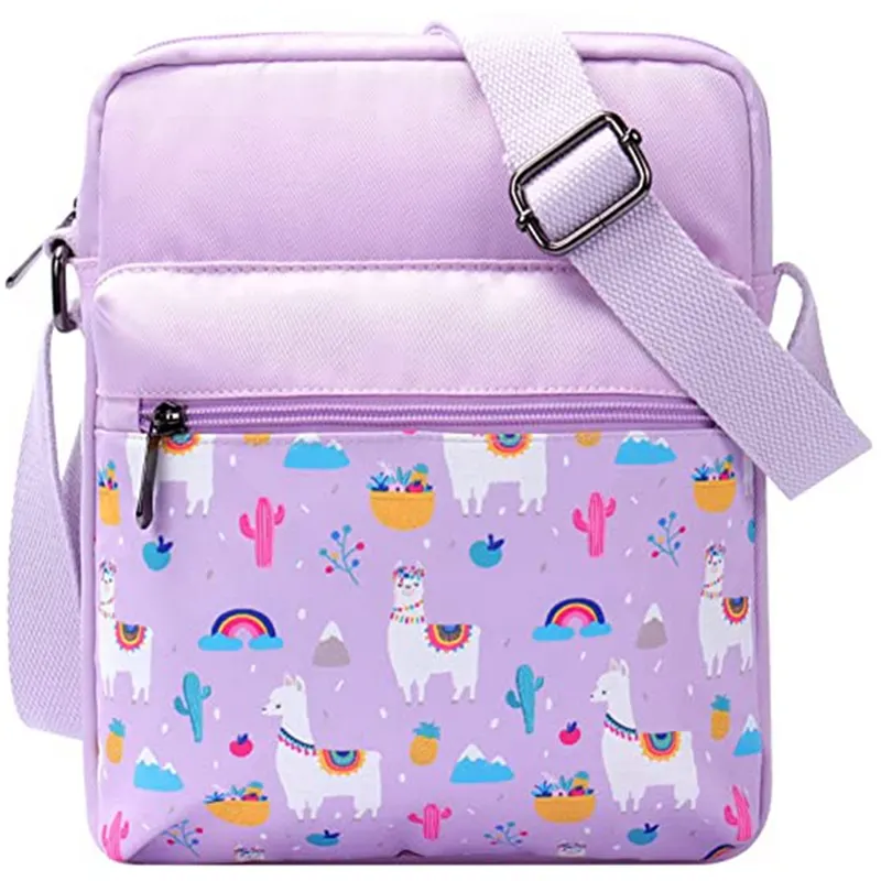 Heopono Sling Bag Cute Child Outdoor School Picnic Travel Simple Elegant Soft Shoulder Kids Popular Messenger Bag