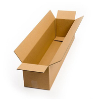 Maßgefertigte Wellpappe-Skateboard-Versandbox Wellpappe-Verpackung Karton-Versandkarton Geschenk-Skateboard-Box